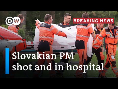 ‘Assassination attempt’ leaves Slovakian PM Fico in ‘life-threatening condition’ | DW News