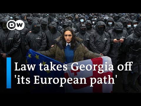 Georgian President promises to veto ‘foreign influence’ law as large-scale protests continue