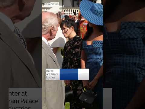 Maya Jama chats ‘Love Island’ with King Charles at garden party