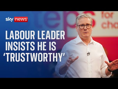 Sir Keir Starmer insists he is ‘trustworthy’ after launching six pledges to voters