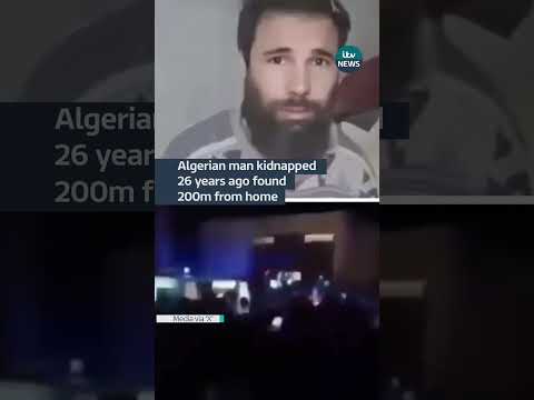 Algerian man kidnapped 26 years ago found 200m from home #itvnews