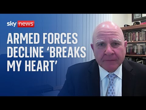 Decline in UK armed forces ‘heartbreaking’, says former White House national security adviser