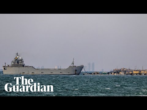 Humanitarian aid reaches Gaza via new US pier