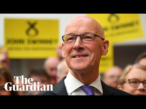 John Swinney announces he is standing for SNP leader and first minister