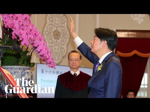 Lai Ching-te takes office as Taiwan’s new president in swearing-in ceremony