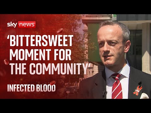 Infected blood: ‘Bittersweet moment for the community’ says Charity chair