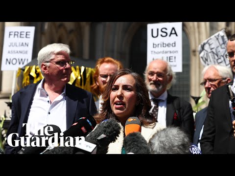 Julian Assange’s wife reacts after high court ruling in extradition case