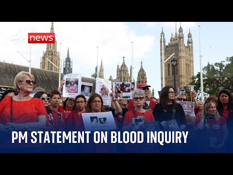 Watch live: PM Rishi Sunak delivers statement after infected blood scandal report