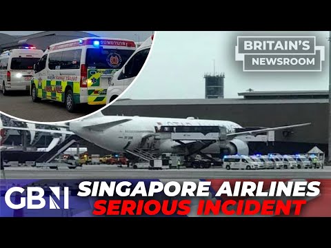 BREAKING: One dead and thirty injured as Singapore airlines flight encounters MAJOR turbulence