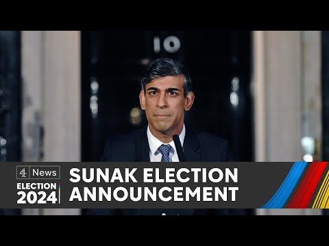 PM Rishi Sunak General Election announcement – LIVE