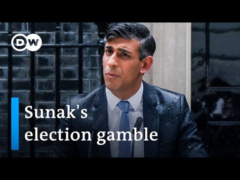 Britain’s Prime Minister Sunak calls surprise general election | DW News