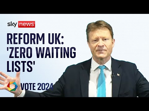 ‘NHS waiting lists gone within two years’, says Reform UK leader Richard Tice
