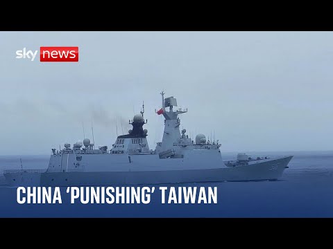 China launches major military drills around Taiwan as island deploys forces to ‘protect freedom’