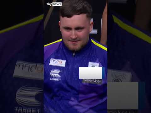 Luke Littler hits nine-darter in Premier League final
