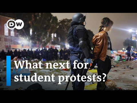 Police clear encampments at UCLA as Pro-Palestinian protests spread across the US | DW News