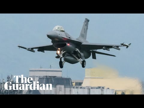 Taiwan deploys jets to monitor Chinese drills around island