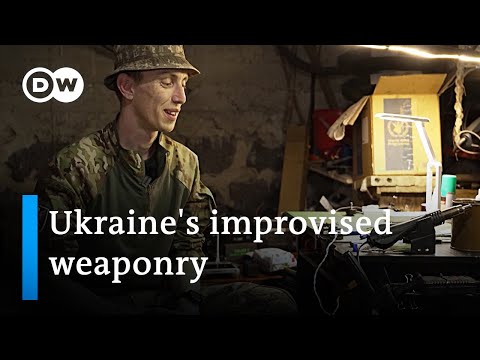 How Ukraine’s troops are forced to use improvised weapons on the frontline | DW News