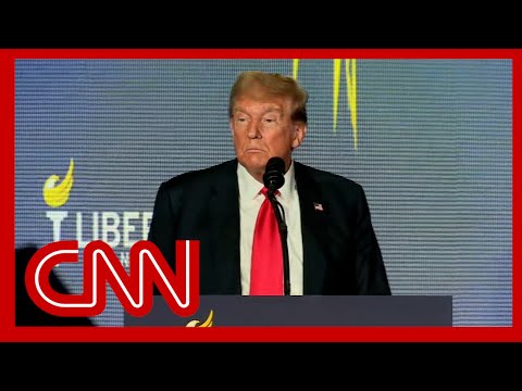 Watch Trump react to getting booed at Libertarian convention