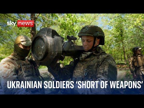 Ukrainian soldiers say they are short of weapons and ammunition