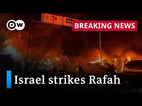 Hamas-run ministry: Dozens dead in Rafah strike | DW News