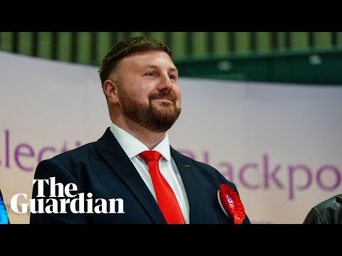 Labour’s Chris Webb tells Sunak ‘admit you’ve failed’ after huge Blackpool win