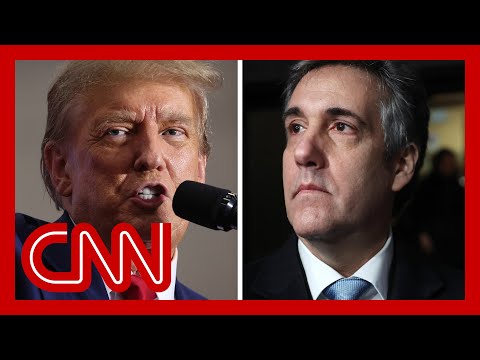 Secret recording between Trump and Michael Cohen played in court