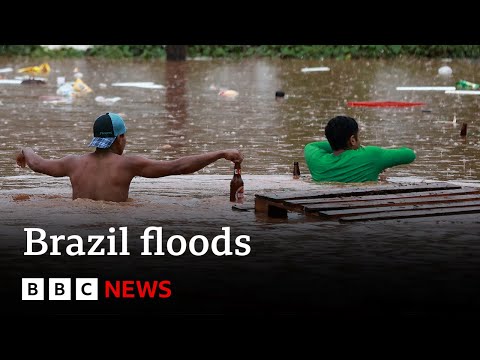 Brazil floods: Dam collapses and death toll rises in Rio Grande do Sul | BBC News