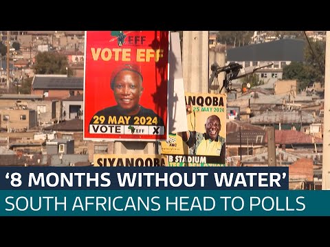 South Africa’s ruling ANC party risks losing its grip on power in watershed election | ITV News