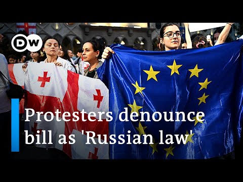‘Foreign influence’ law obstacle to Georgia joining the EU, says official | DW News