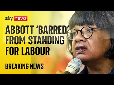 BREAKING: Diane Abbott ‘barred from standing’ as Labour candidate | Vote 2024