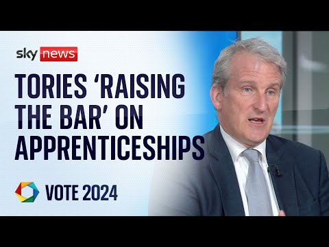 Tories would replace ‘rip-off’ degrees with apprenticeships | Vote 2024