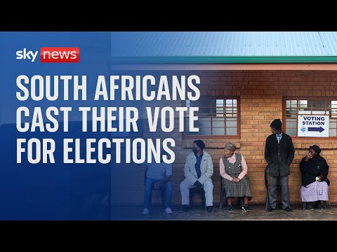 Watch live: Voters cast their ballots in Cape Town for the South African elections
