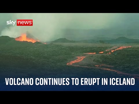 Watch live: Iceland volcano continues to erupt on the Reykjanes Peninsula