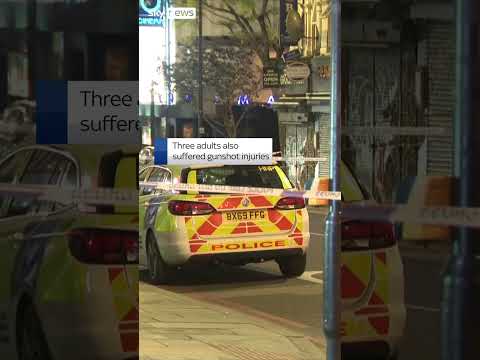 Four people shot in Hackney