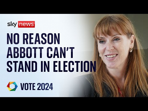 No reason Diane Abbott can’t stand in general election as a Labour candidate, says Angela Rayner