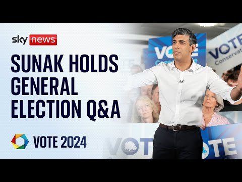 Watch live: PM Rishi Sunak holds general election Q&A in Buckinghamshire