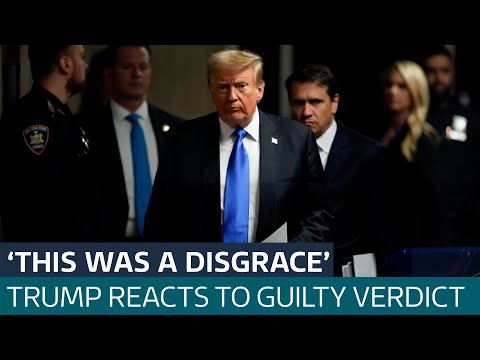 ‘This was a disgrace’: Trump reacts to guilty verdicts in hush money trial  | ITV News