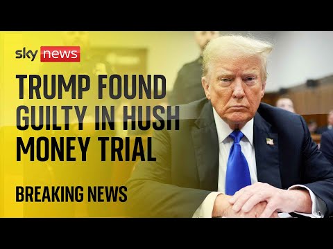 BREAKING: Jury finds Donald Trump guilty on all 34 counts of falsifying business records