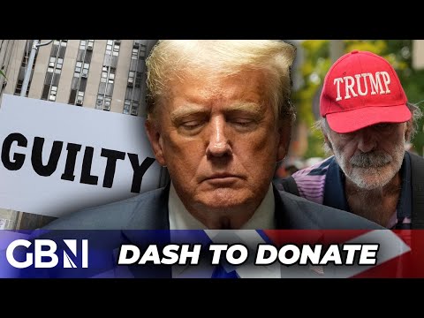 Donald Trump donation site CRASHES with HUGE support after guilty verdict