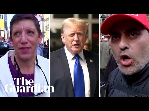 Trump guilty verdict met with cheers and moans around New York