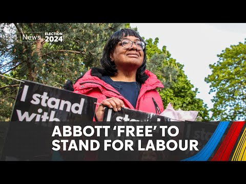 Starmer says Diane Abbott is ‘free to go forward’ as a Labour candidate