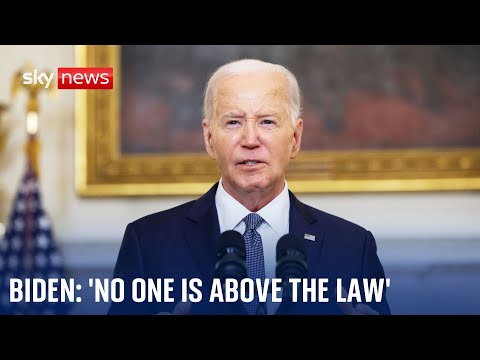 ‘It’s dangerous to say Donald Trump’s trial was rigged’ | President Biden