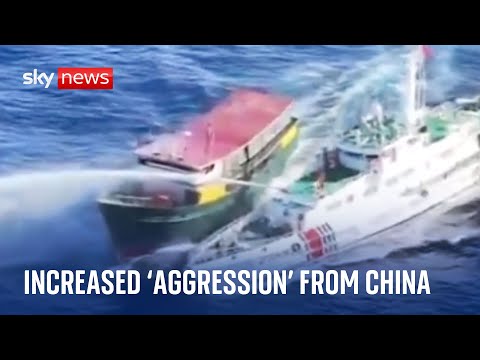 ‘First time China has used this level of aggression’, says Philippine coastguard