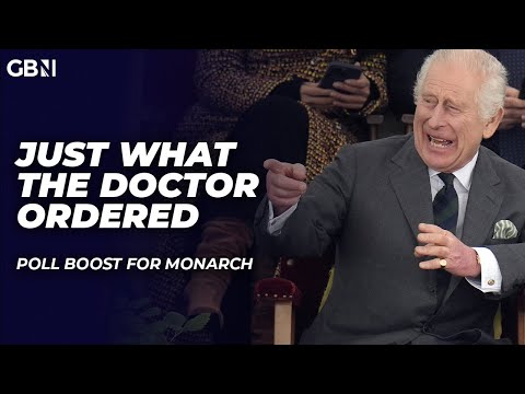 Just what the doctor ordered… a poll boost! | Brits fall in love with King Charles all over again