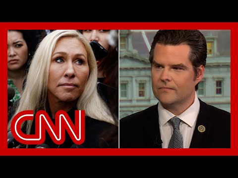 Tapper presses Gaetz about MTG’s push to oust Speaker Johnson