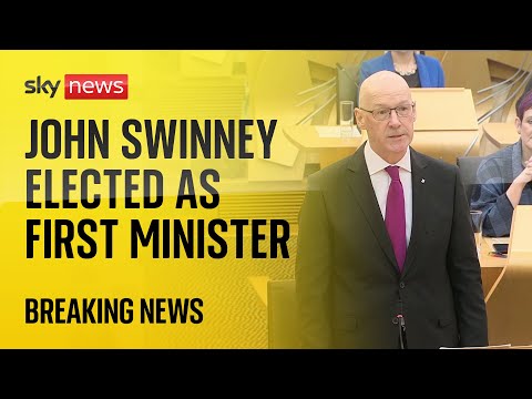 John Swinney to become Scotland’s new first minister after Holyrood vote