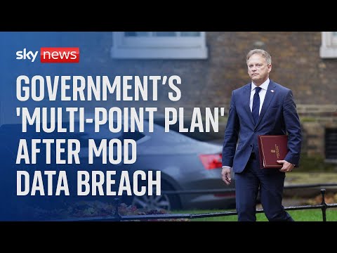 Watch live: Defence Secretary Grant Shapps delivers statement following MoD data breach