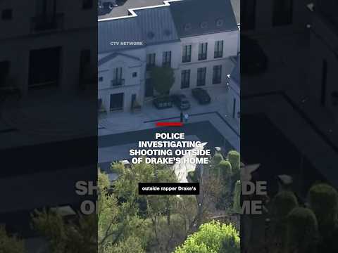 Police investigating shooting outside of Drake’s home