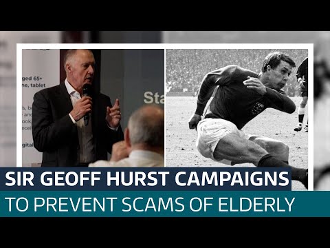 Is it ‘all over’ for online scammers? 1966 legend Sir Geoff Hurst hopes it will be | ITV News