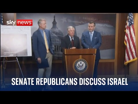 Watch live: Senate Republicans speak about resolution condemning restrictions on weapons for Israel